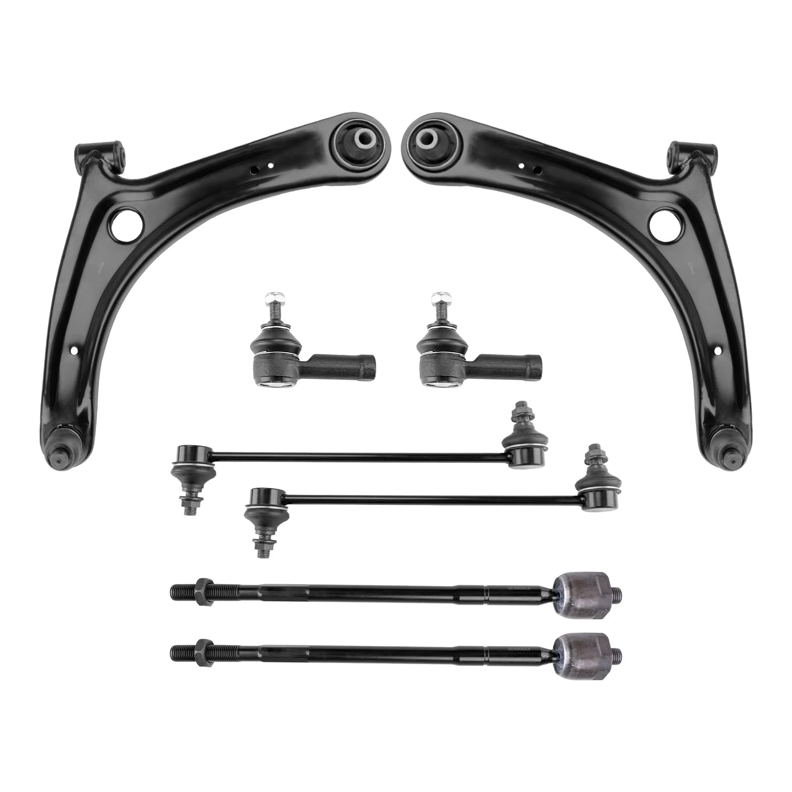 KAC 8Pcs Front Upper Control Arm with Ball Joint