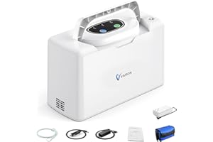KOHAGOKI Portable Oxygen Generator 3L Portable Oxygen Concentrator for Travel 33% Machine with Complete Accessories