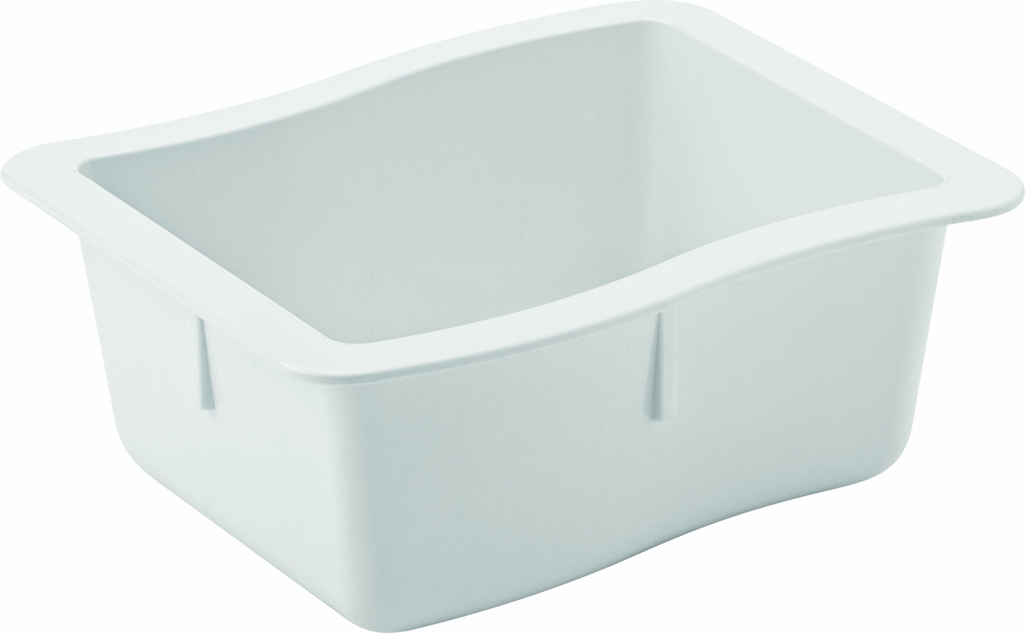 Utopia CA698602 Carlisle Modular, Deli Polycarbonate, Display ware, 6.5" x 6" x 2.75", 16.75 cm x 15.25 cm x 7 cm, White (Pack of 6)