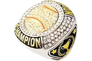 CXXCG Baseball Champion Ring Trophy Award Winner MVP Collectible Gift Championship Ring