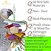 Bonka Bird Toys Balsa Parrot Toys cage Cages preening Cockatiel Conure Cockatiel Budgie Parakeet (Balsa Swirl)thumb 1