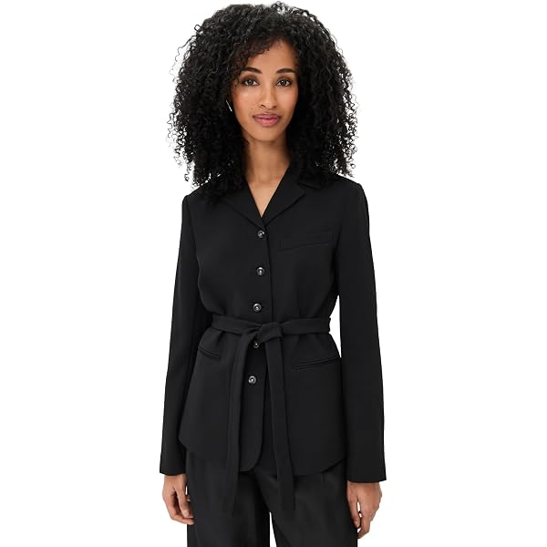 Amazon.com: Theory Women's Oversized Tailored Jacket, Charcoal
