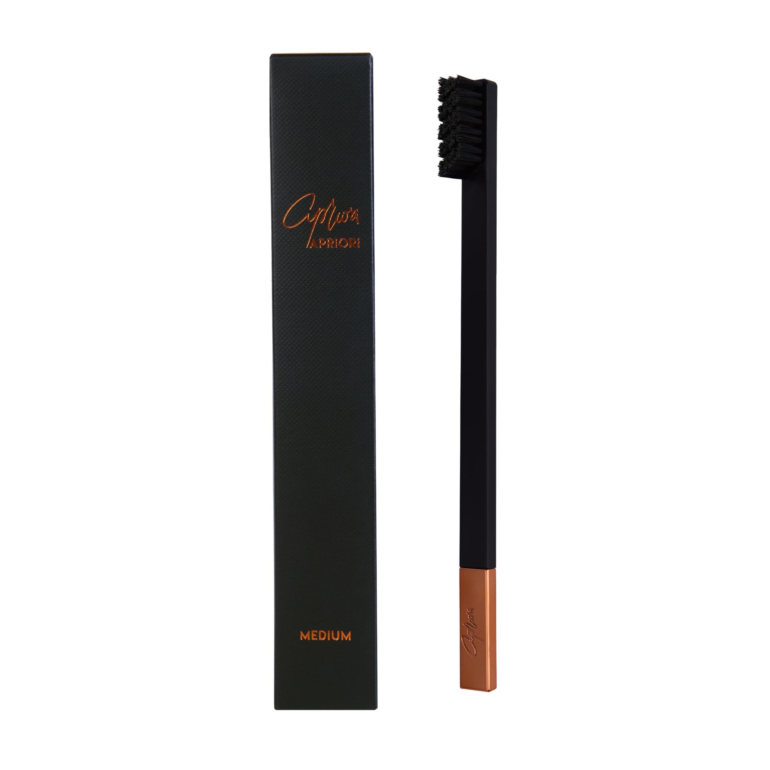 APRIORI Copper Noir Medium Premium Toothbrush