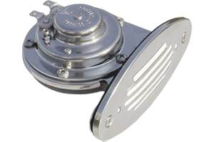 SCHMITT & ONGARO MARINE Ongaro Mini Single Drop-In Horn w/SS Grill - 12V Low Pitch / 10050 /