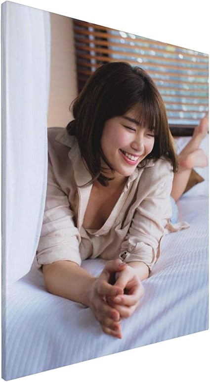 Amazon Co Jp フレームレス装飾画 稲村亜美 モダンポスター フレームレス装飾画 インテリア絵画 壁掛け アートポスター 額縁なし モダン 新築飾り 贈り物 キャンバス寝室の装飾風景 壁の絵 インテリア装飾40x50cm フレームレス ホーム キッチン