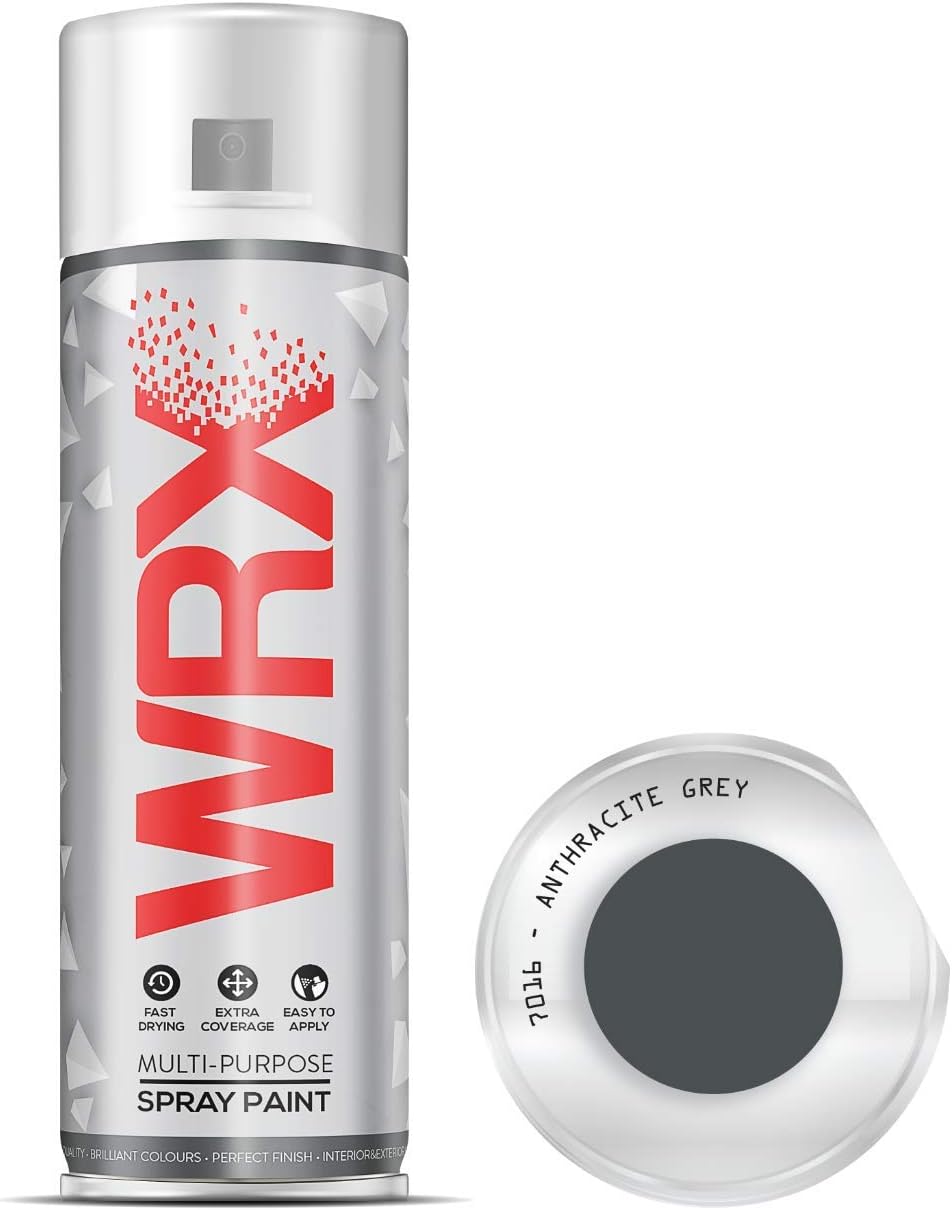 AKCALI WRX Spray Paint 400ml Matt Anthracite Grey 7016 RAL 7016 Matt Finish
