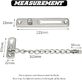 KAFENDA Safety Chain Door Lock Heavy Duty Stainless Steel 170mm Chain view 4