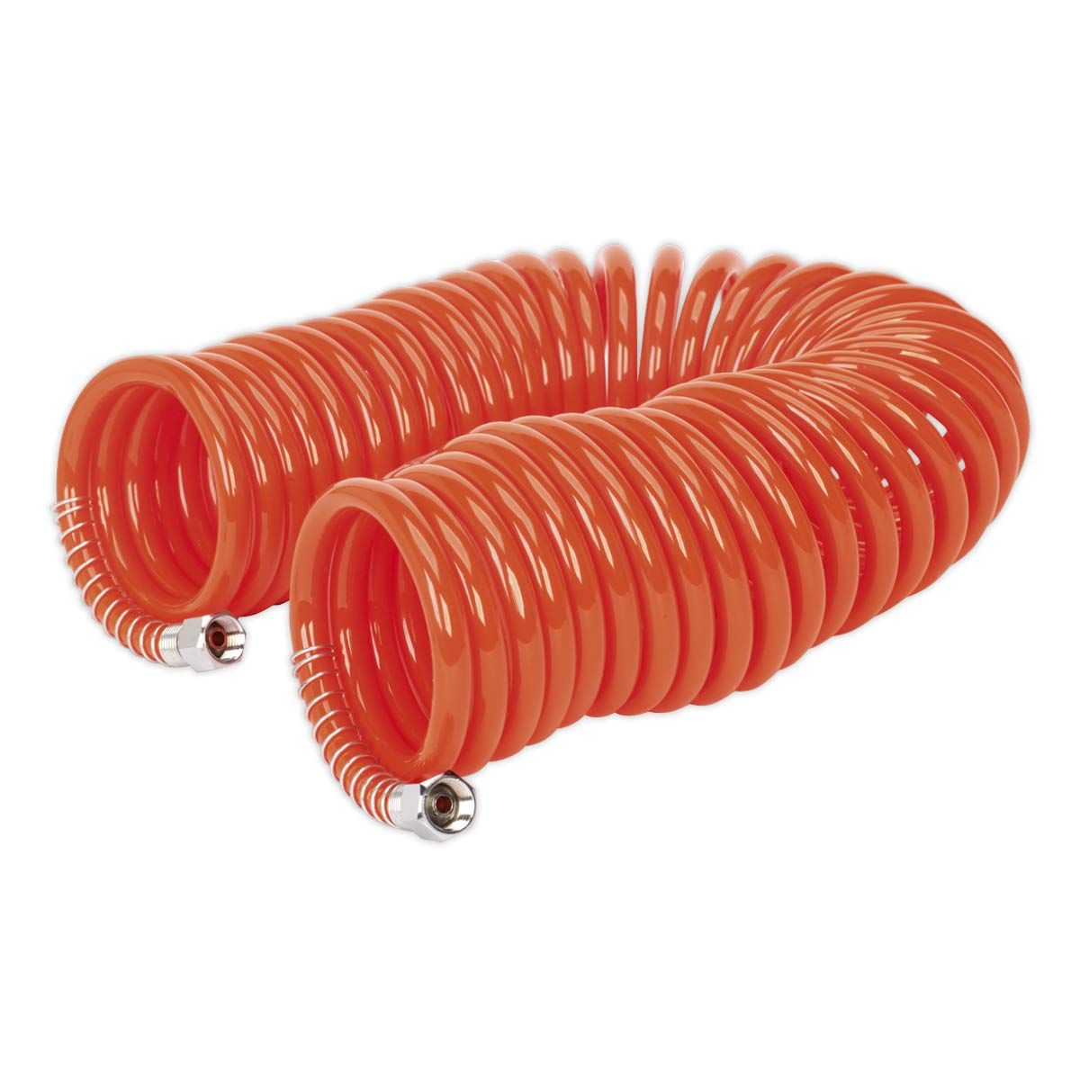 Sealey Ah10C/6 Pu Coiled Air Hose 10Mtr X