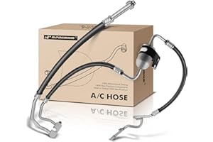 A-Premium A/C Suction and Discharge Line Hose Assembly Compatible with Ford F-150 1999-2003, F-150 Heritage 2004, V6 4.2L