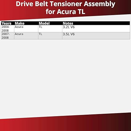 Idler Pulleys Pulleys Gates Drive Belt Tensioner For 2004 2008 Acura Tl 3 2l 3 5l V6 Assembly Idler Pulley Proplavani Cz