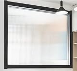 Mesoar 10m Self-Adhesive Matted Black Wallpaper Border 4in Wide Peel & Stick view 3