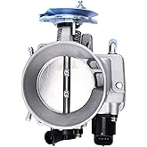 ELSOON 88984260 17113665 Throttle Body Assembly Compatible with GMC Yukon Sierra Cadillac Escalade Chevy Avalanche Silverado Suburban Tahoe