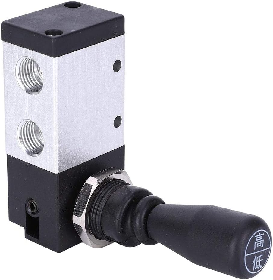 Válvula accionada por palanca manual de