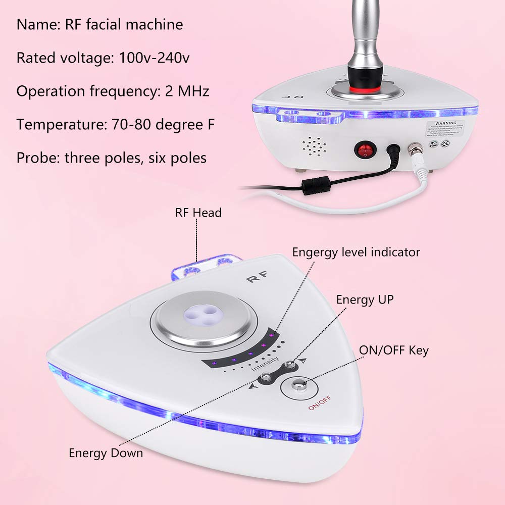 MYSWEETY Home Use Portable Beauty Machine for Face and Eyes Facial Skin Care Salon Machine: Beauty