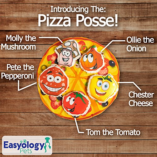 Easyology Cat Toys Interactive Pizza: The ONLY Cat Toy Served In a Pizza Box – Best Cat Toys and Fun Cat Teaser - Best Kitten Toys for gifts - Catnip Toys Cat Charmer Cat Toys for Cats - Thumbnail 2