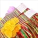 JEKANEL 1 Set 80cm Adult Party Hawaii Dress Hula Grass Skirt (Multicolor)