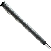 WINN DriTac Lite Oversize +1/8" Dark Gray Golf Grip - The Ultimate in Winn Technology - Tacky, All-Weather Playability - WinnDry Polymer - Reduced Grip Weight for Improved Club Head Feel, Swing Tempo &amp; Solid Contact