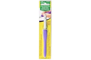 Clover 1057/NP Amour Crochet Hook, Size N/P/10.0mm
