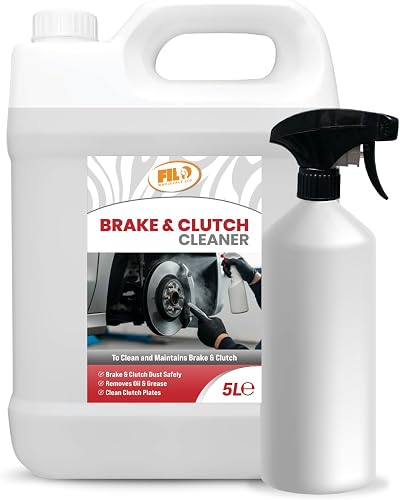 Filo Brake and Clutch Cleaner 5L with 1L Spray Bottle Disc Brake Cleaner