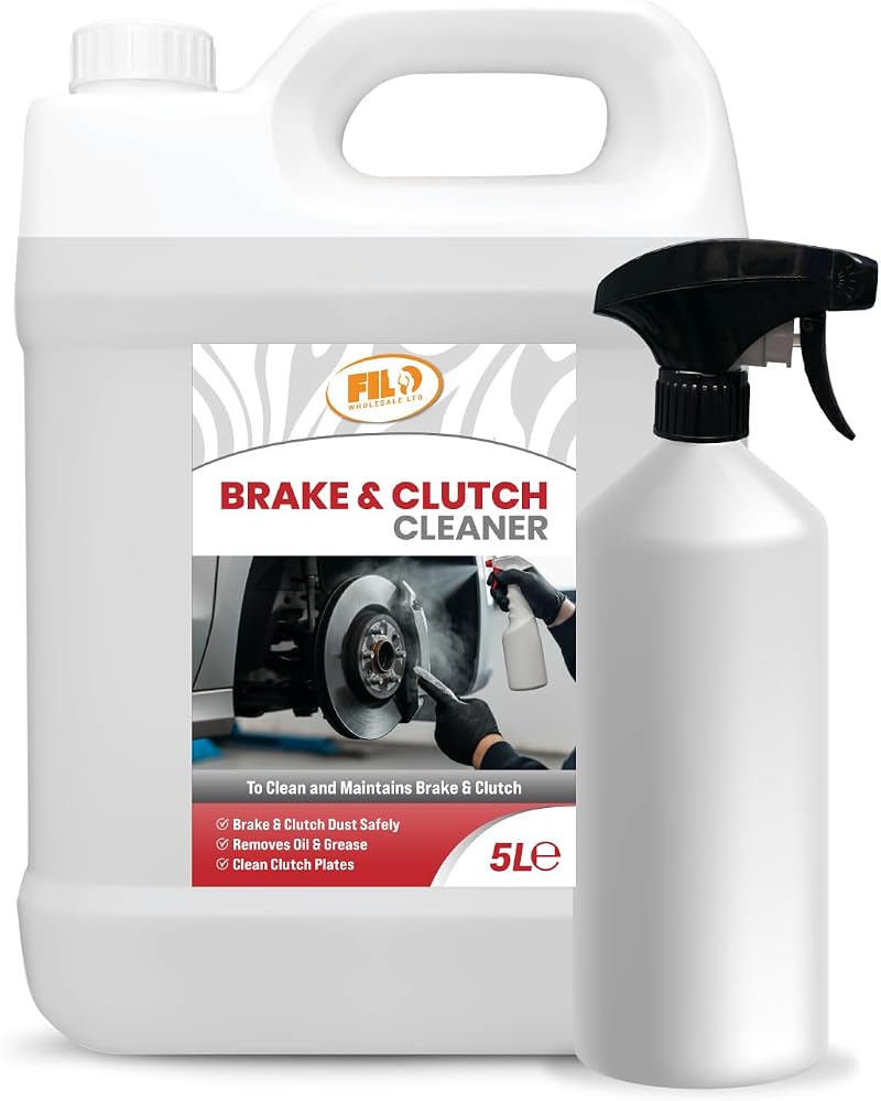 Filo Brake and Clutch Cleaner 5L with 1L Spray Bottle Disc Brake Cleaner