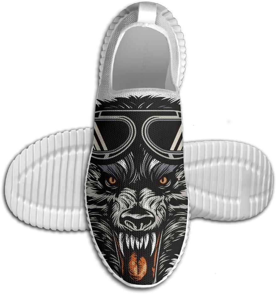 WOLF DREAMS Mens Running Shoes Walking Lightweight Casual Athletic Sneakers Breathable