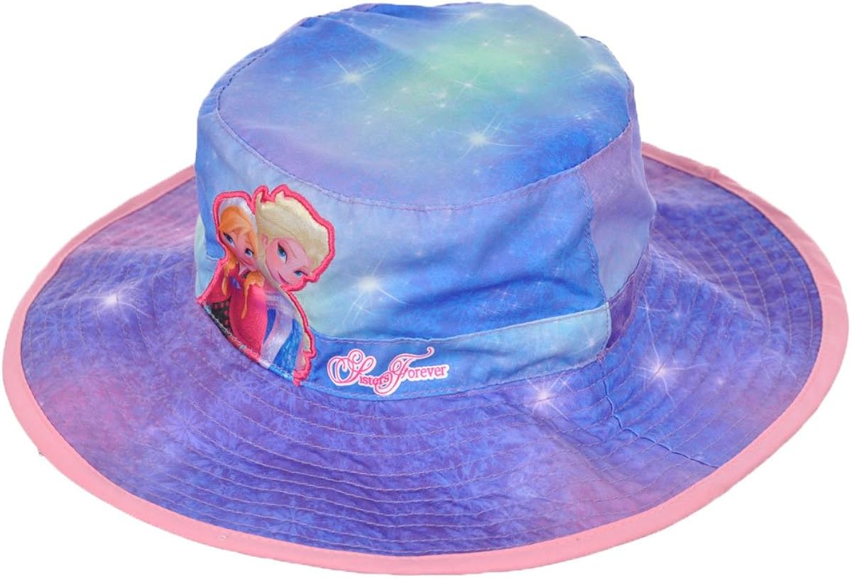Girls Frozen Sun Hat Sisters Forever 