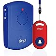 SMPL Alerts Wireless & Wearable Alerts Pager, Elderly Assistance, Caregiver Paging System, Security/Motion Sensors, Senior & Kids Safety, Live Technical Support