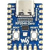 Waveshare RP2040-Zero A Low-Cost High-Performance Pico-Like MCU Board Based On Raspberry Pi Microcontroller RP2040 Castellated Module Suitable for SMD Applications