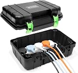 Desiretech Weatherproof Outdoor Box IP54 Heavy-Duty Power Supply Garden Tools