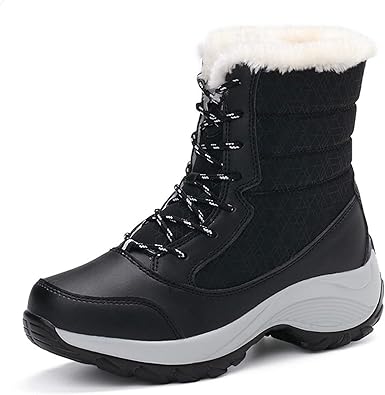 white platform boots amazon