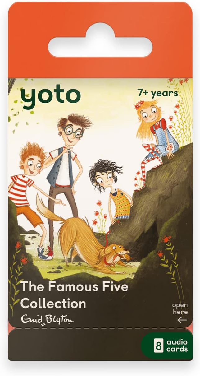 Yoto The Famous Five Collection 8 Audio Cards for Player & Mini