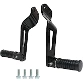 Bolt Accessories for Yamaha Passenger Pegs, Rear Left-Right Foot Peg Pair Fits for YAMAHA Bolt XV950 R-Spec 2014-2024 and for YAMAHA Bolt XV950 XV 950 2014-2020, Footrest Bracket Support Mount Kit