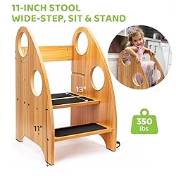 StrongTek Toddler Step Stool for Kitchen and