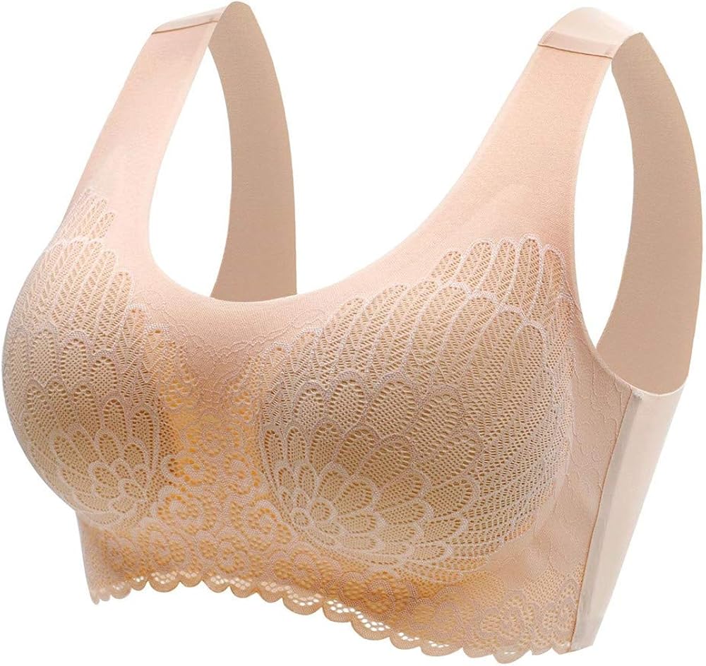 Women's Cooling 5D Bra Zero Feeling Cozy Seamless Wire Free Bra with