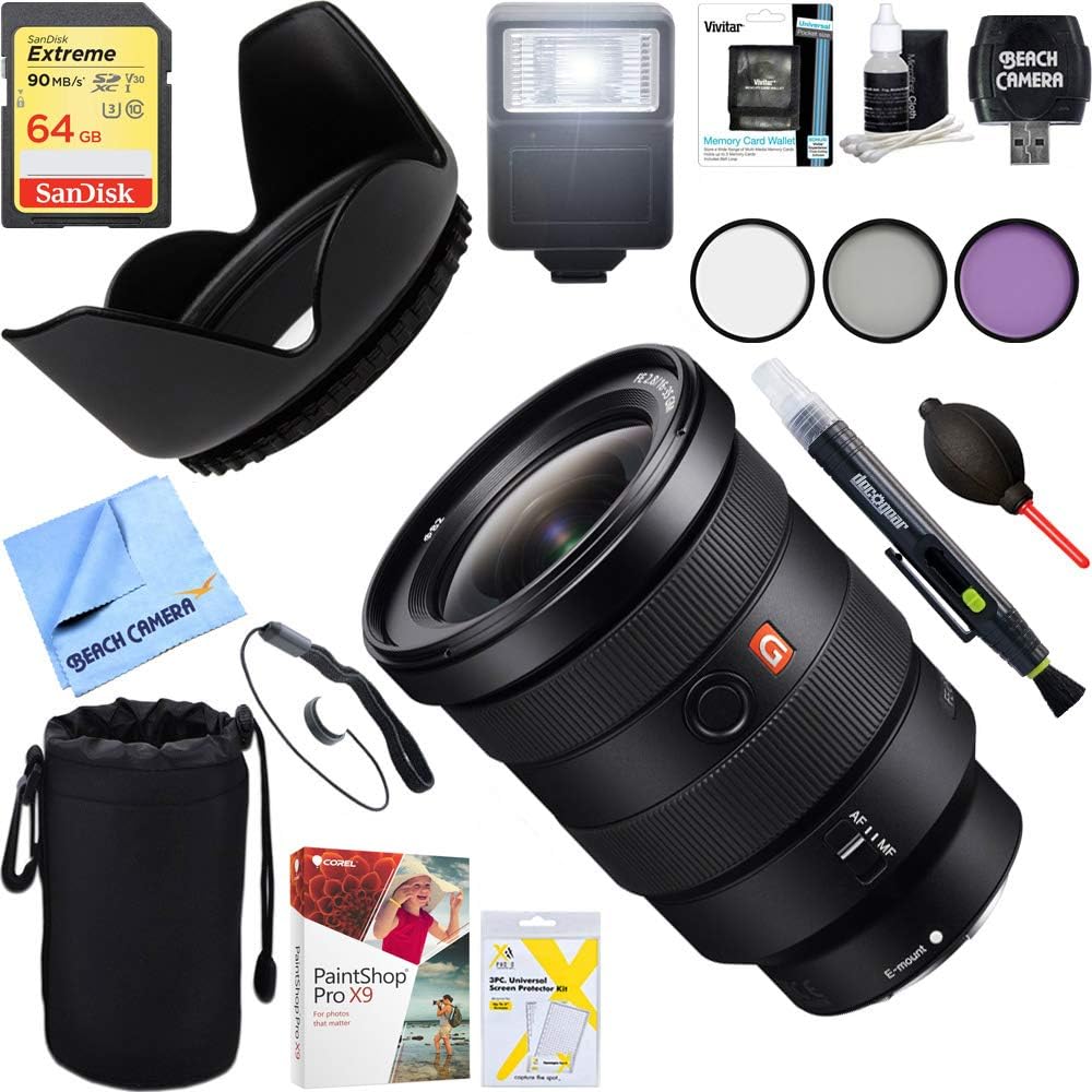 Amazon Com Sony Sel1635gm Fe 16 35mm F2 8 Gm Wide Angle Zoom Lens Full Frame E Mount Cameras 64gb Ultimate Filter Flash Photography Bundle Camera Photo Amazon Com Sony Sel1635gm Fe 16 35mm F2 8 Gm Wide Angle Zoom Lens Full Frame E Mount Cameras 64gb Ultimate Filter Flash Photography Bundle Camera Photo