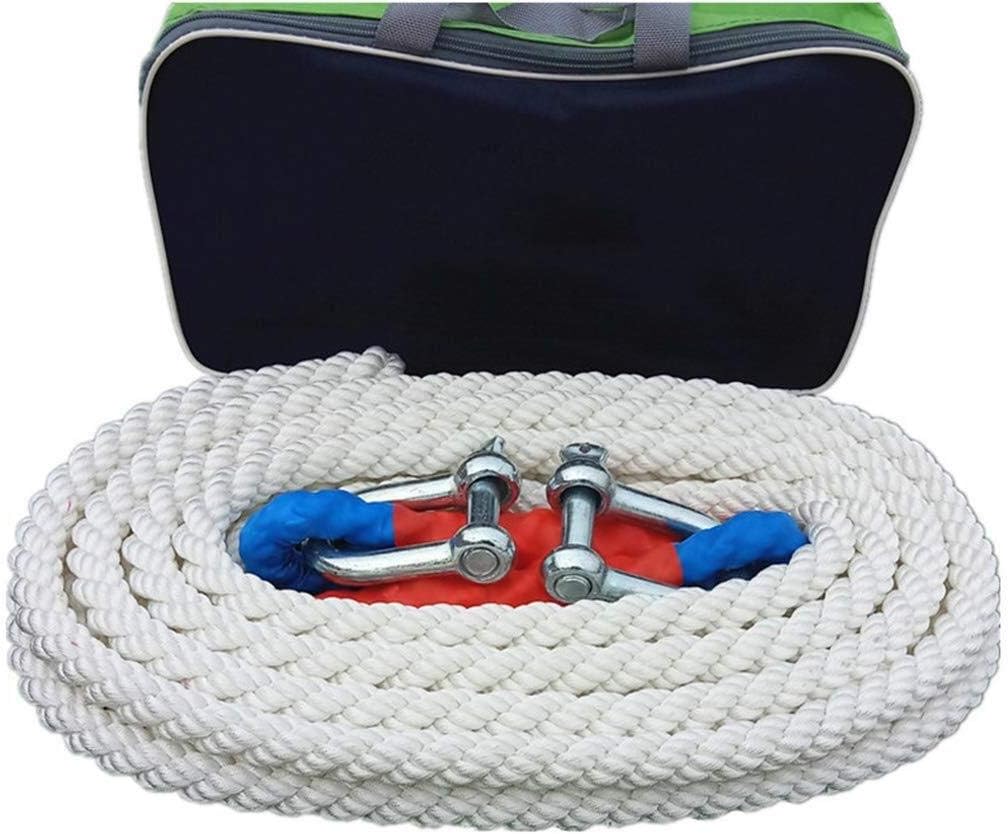 AJZXHE tow ropes Car tow rope heavy traction belt car traction rope 10 tons 5 meters car traction rope Towing Ropes