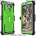 LG G6 Case, COVRWARE [Aegis Series] w/ Built-in [Screen Protector] Heavy Duty Full-Body Rugged Holster Armor Case [Belt Swivel Clip][Kickstand] For for LG G6 2017 Release, Green