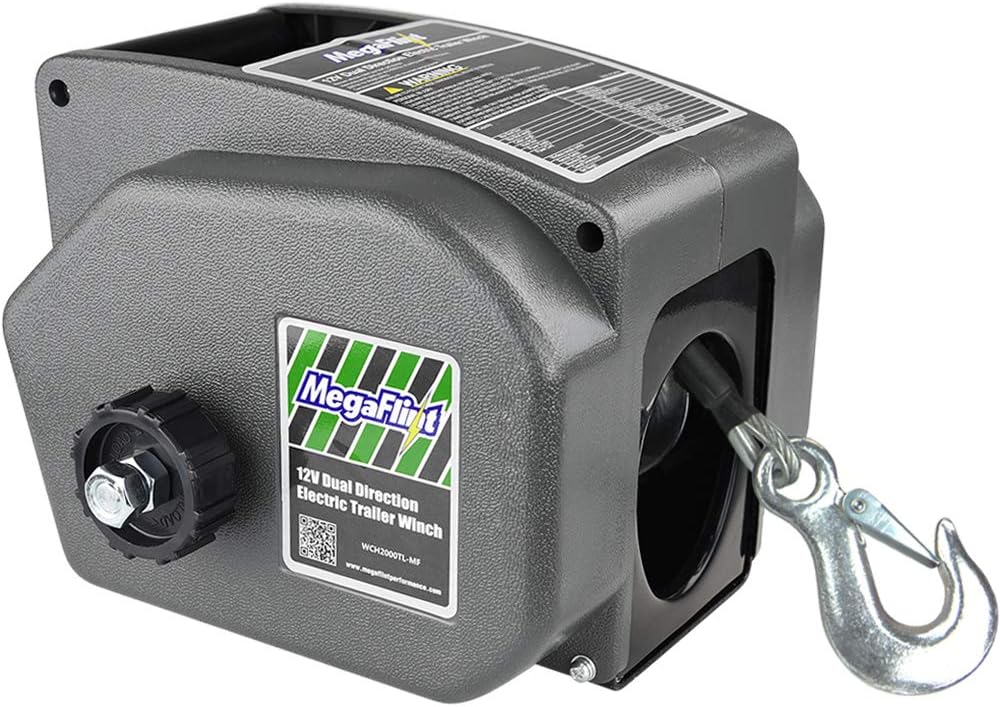 Trailer Winch Electric Drill Adapter For Boat Trailer Truck