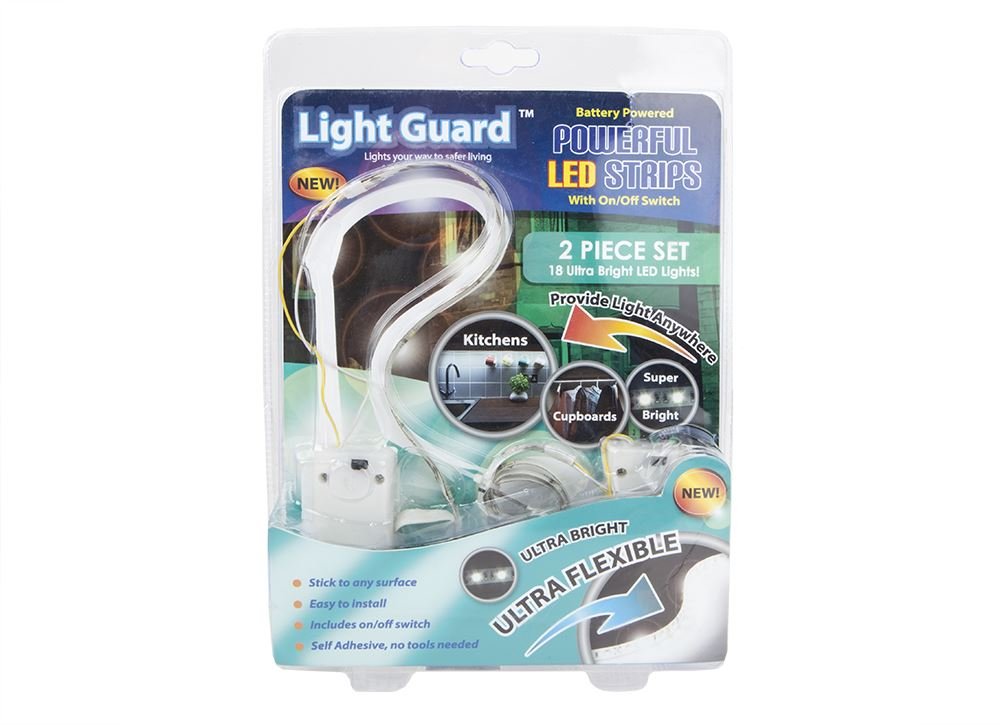 PMS 743008 Guard Flexible LED Strip Lights | White | 2pcs