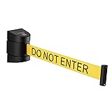 DuraSteel Wall Mount Retractable Belt Barrier - 6.5