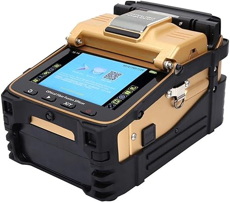 Empalmador de fusión de fibra óptica