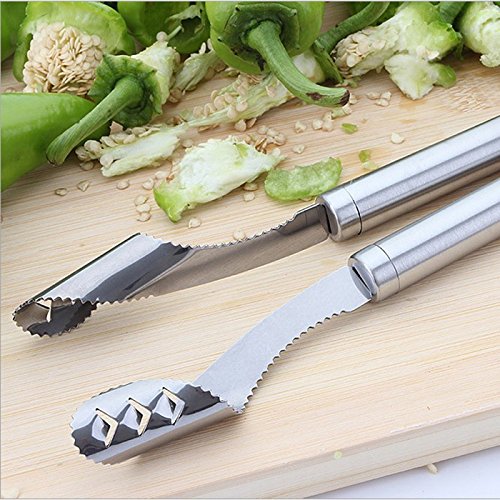 Jalapeno Pepper Corer Barbecue Tools Stainless Steel Chili Zucchini