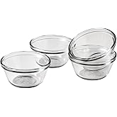 Pyrex Bakeware Custard Cups 10-ounce Pack Of Glass Pyrex 10-Oz