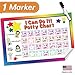 Potty Training Chart ● Potty Chart ● Bathroom Chart ● I Can Do It ● Dry Erase ● Vinyl Decal Sticker ● Classroom & Home Teaching Resource ● 16.5