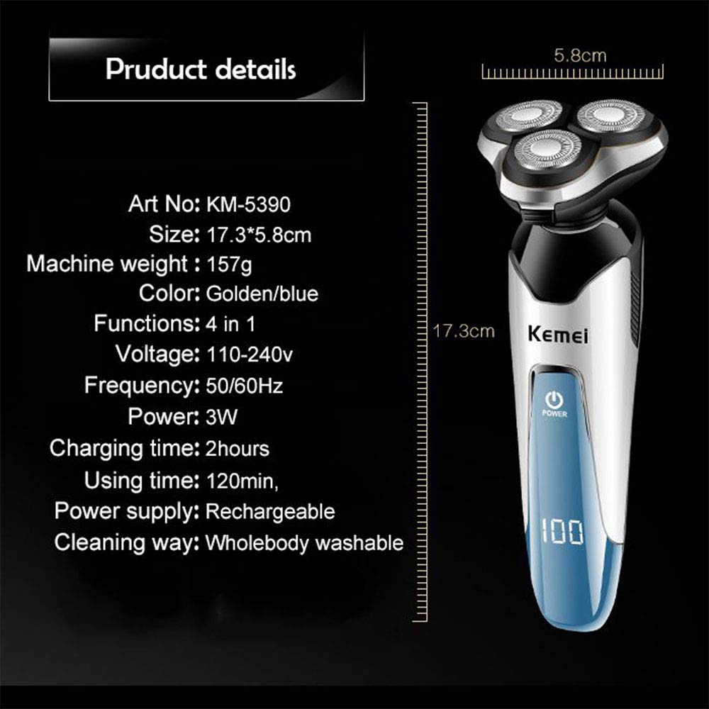 kemei head shaver