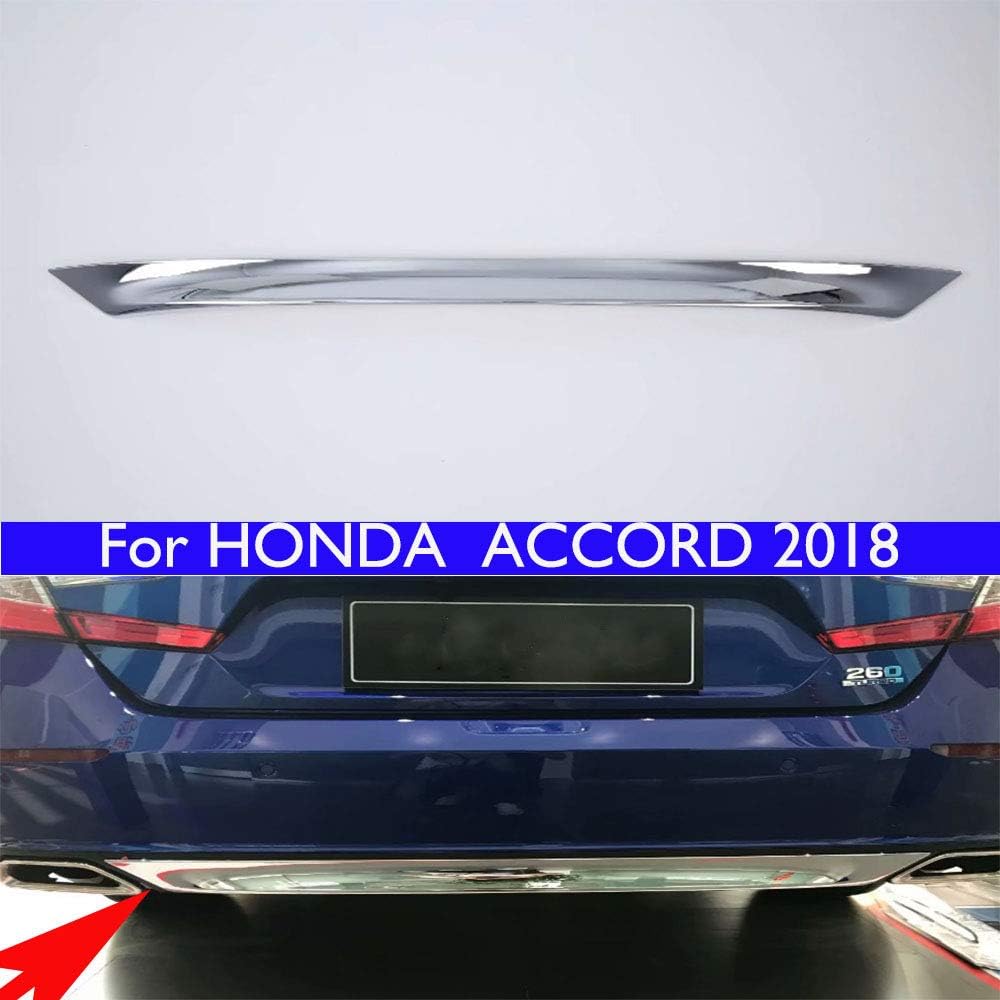 1PCS ABS electroplating, stainless steel,Mirror surface car tail decoration strip For ACCORD 2018