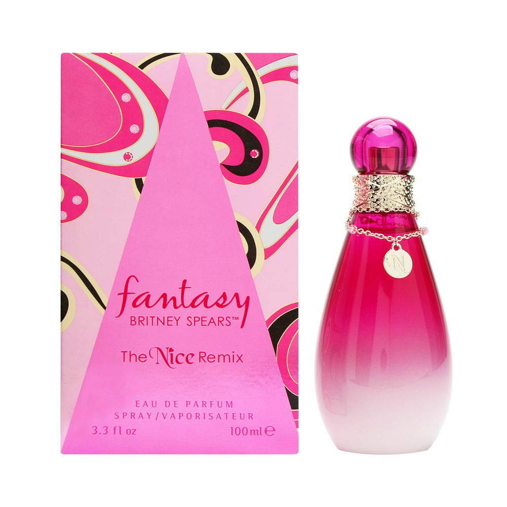 Amazon Com Britney Spears Fantasy The Nice Remix Eau De Parfum Spray 3 3 Ounce Britney Spears Beauty