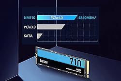 Lexar SSD M.2 2TB NM710 PCIe Gen4x4 NVMe