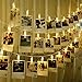 CtopoGo Photo Clips String Lights, USB Powered 40 LED Starry Light Wall Decoration Light for Wedding Party Home Decor Lights 6 M/19.6 ft,Warm White
