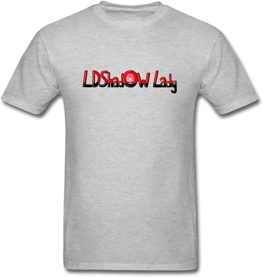 Kingdiny Men's LDShadowLady Logo T Shirt